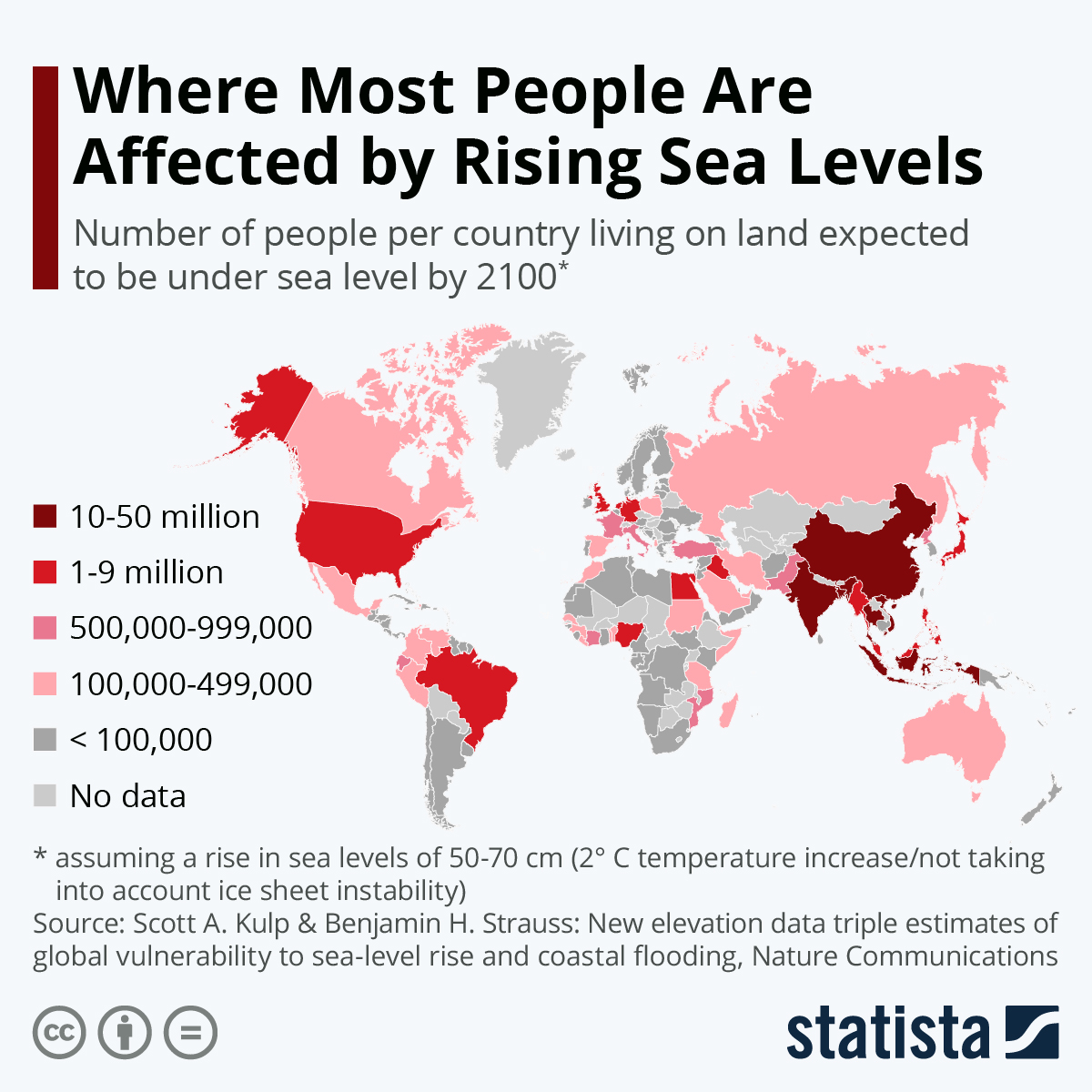 Statista Global Rise Map